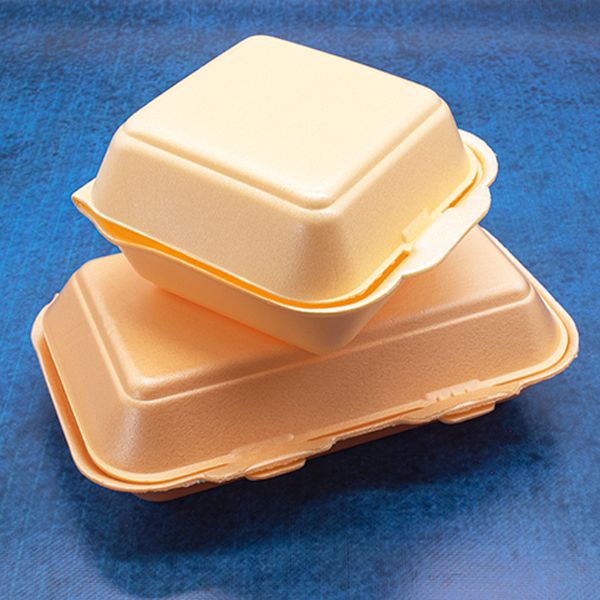 HB9 HP2 MB9 Food Take Away Small BURGER BOX Foam polystyrene CONTAINERS